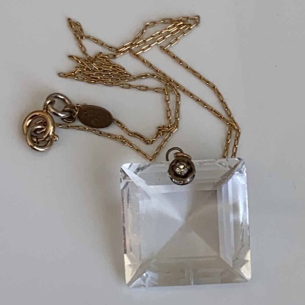 Cadoro Vintage Crystal and rhinestone necklace